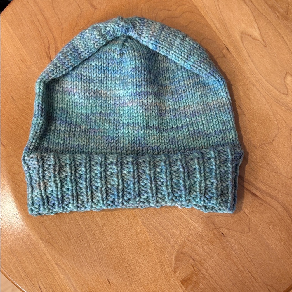 Dream In Color Natural Yarn hand Knit Hat NWT - Picture 3 of 6